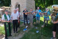 Glockenturm Schlattein Segnung 1